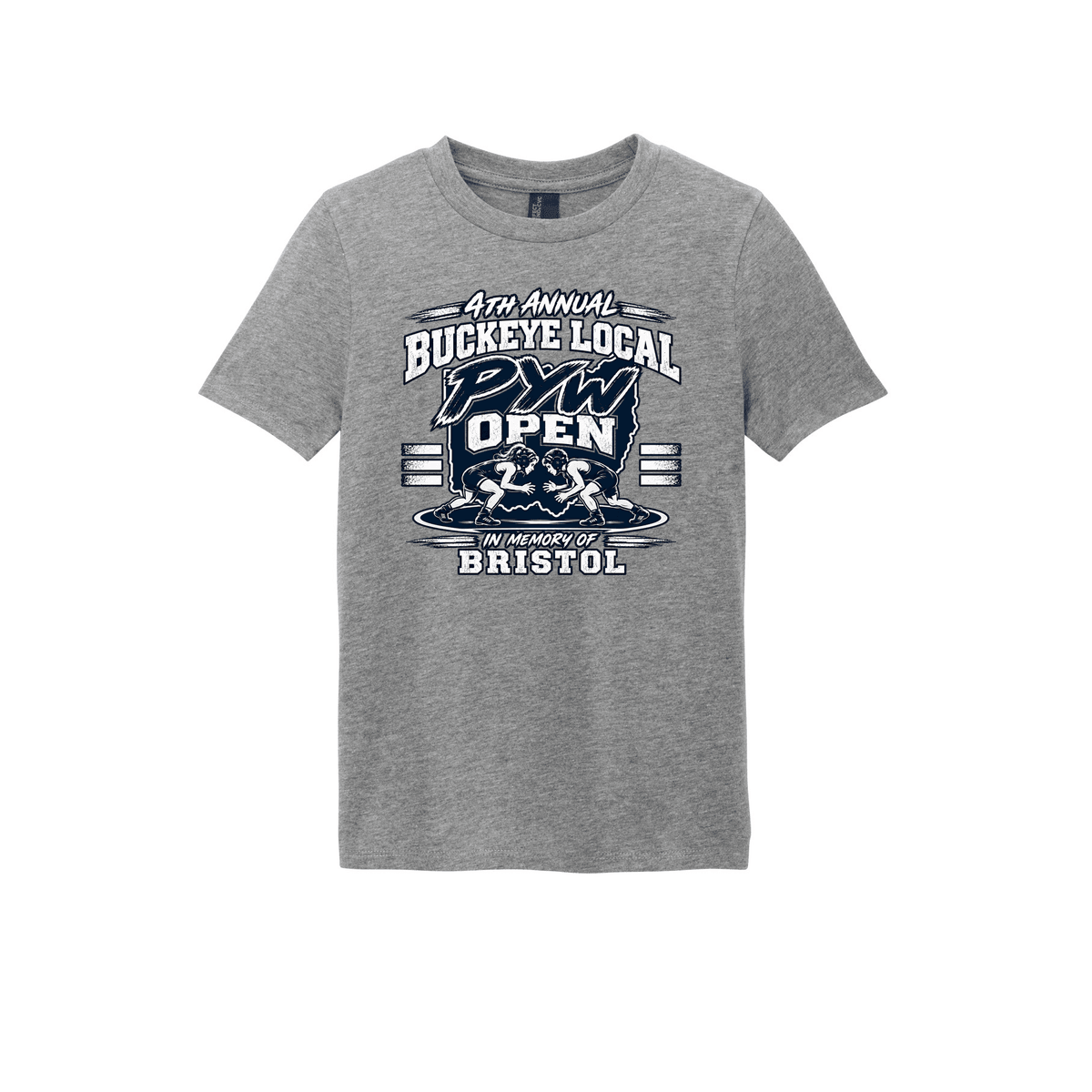 Grey Frost - Ohio wrestling event logo cutout