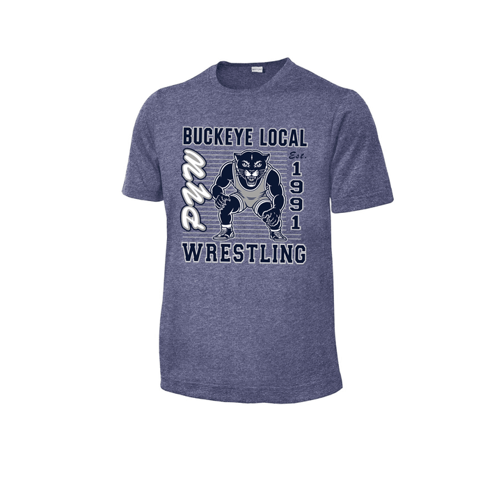 True Navy Heather - Panther Youth Fan_Navy_26-07