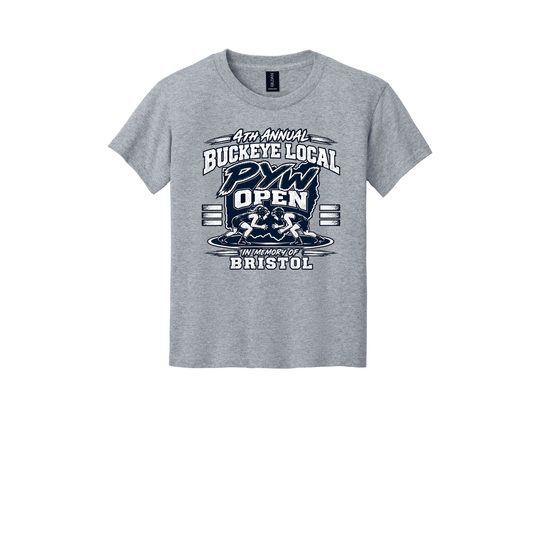 Sport Grey - Ohio wrestling event logo cutout