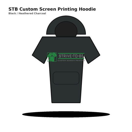STB Custom Screen Printing Hoodie mockup